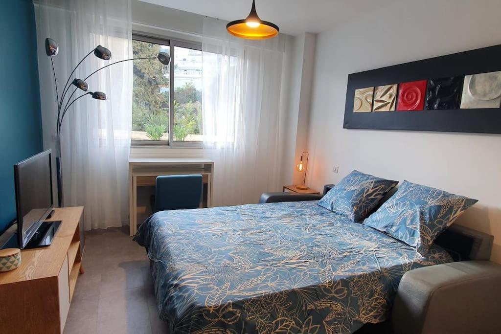 Bd Grosso Apt 4 Prs, 300M Plage, Clim, Parking Nizza Exterior foto