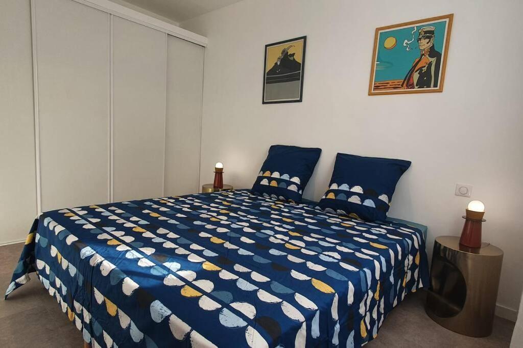 Bd Grosso Apt 4 Prs, 300M Plage, Clim, Parking Nizza Exterior foto