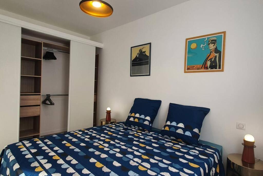Bd Grosso Apt 4 Prs, 300M Plage, Clim, Parking Nizza Exterior foto