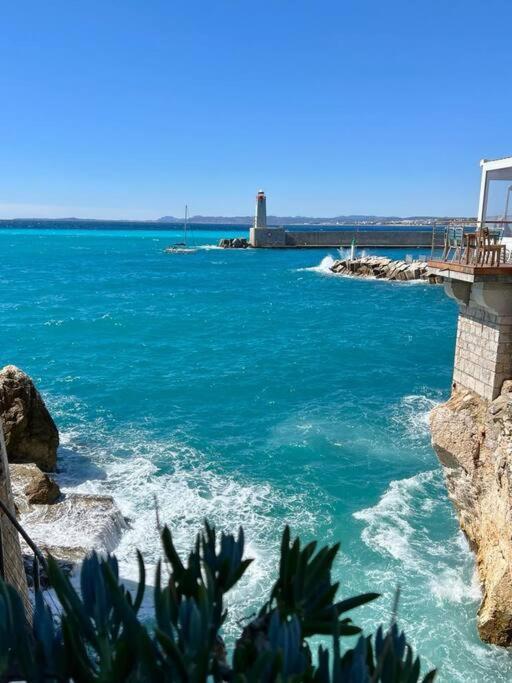 Bd Grosso Apt 4 Prs, 300M Plage, Clim, Parking Nizza Exterior foto