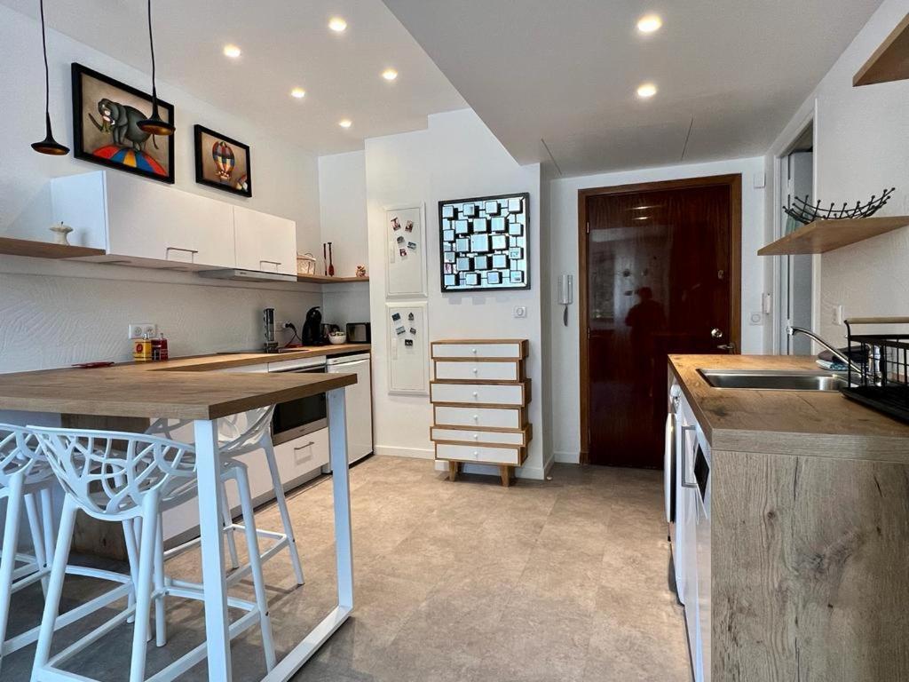 Bd Grosso Apt 4 Prs, 300M Plage, Clim, Parking Nizza Exterior foto